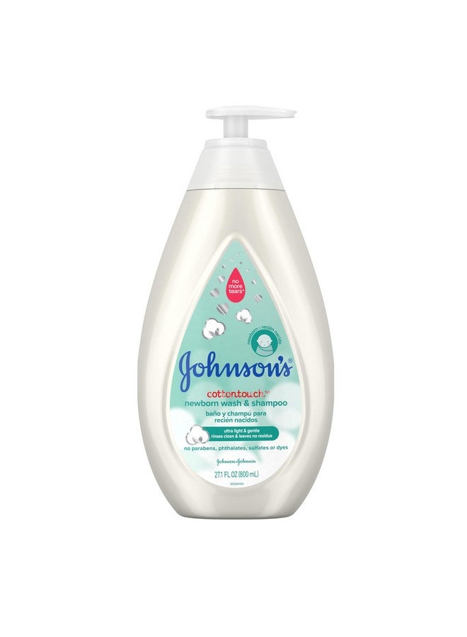 Cottontouch Newborn Baby Wash & Shampoo With No More Tears, 27.1 Fl Oz