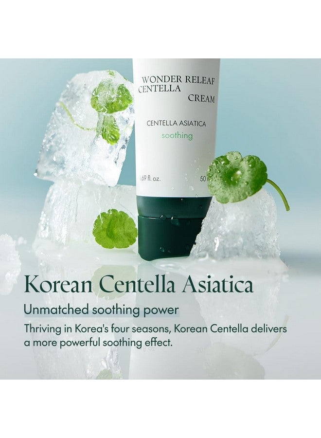 Centella Cream, Korean Centella, For All Skin Types, Soothing, Facial Cream For Face, Kbeauty, Korean Skin Care, 50Ml 1.7 Fl.Oz