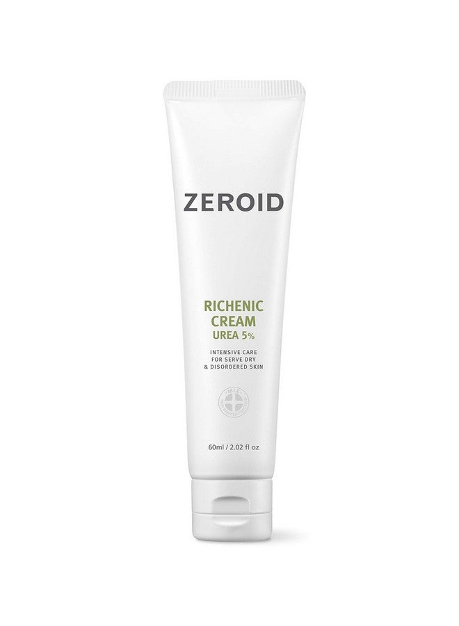 Richenic Cream With Urea 5% Intensive Care Korean Dermocosmetic Skincare For Dry & Disordered Skin (2 Oz./60 Ml) (60 Ml)