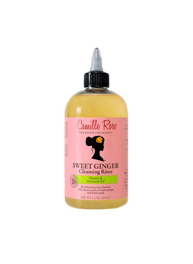 Sweet Ginger Rinse Hair And Scalp Cleanser With Ginger Root And Aniseed Oil To Clarify And Moisturize For All Hair Types 12 Oz