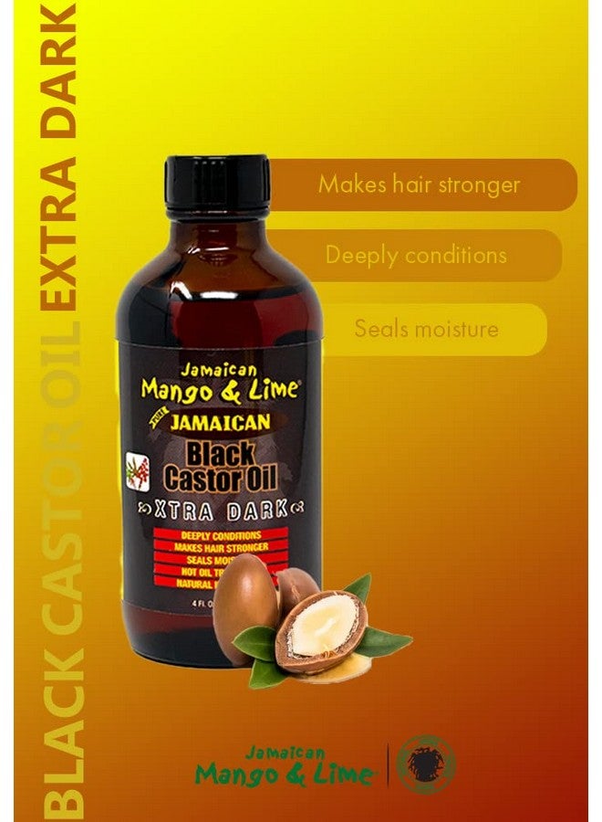 Black Castor Oil Xtra Dark 4 Oz