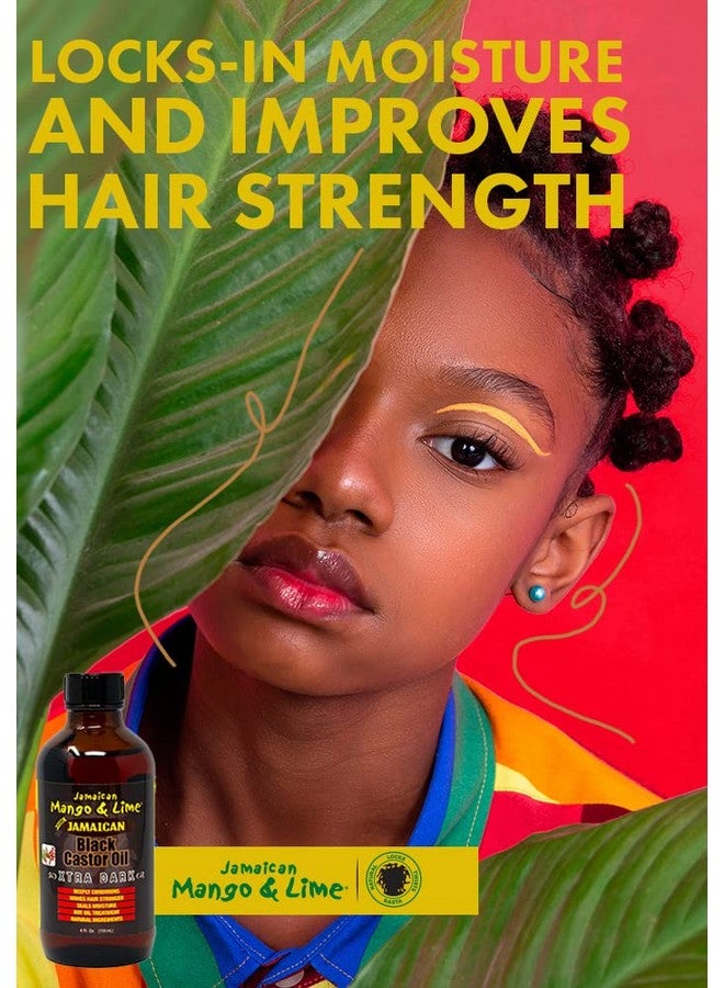 Black Castor Oil Xtra Dark 4 Oz