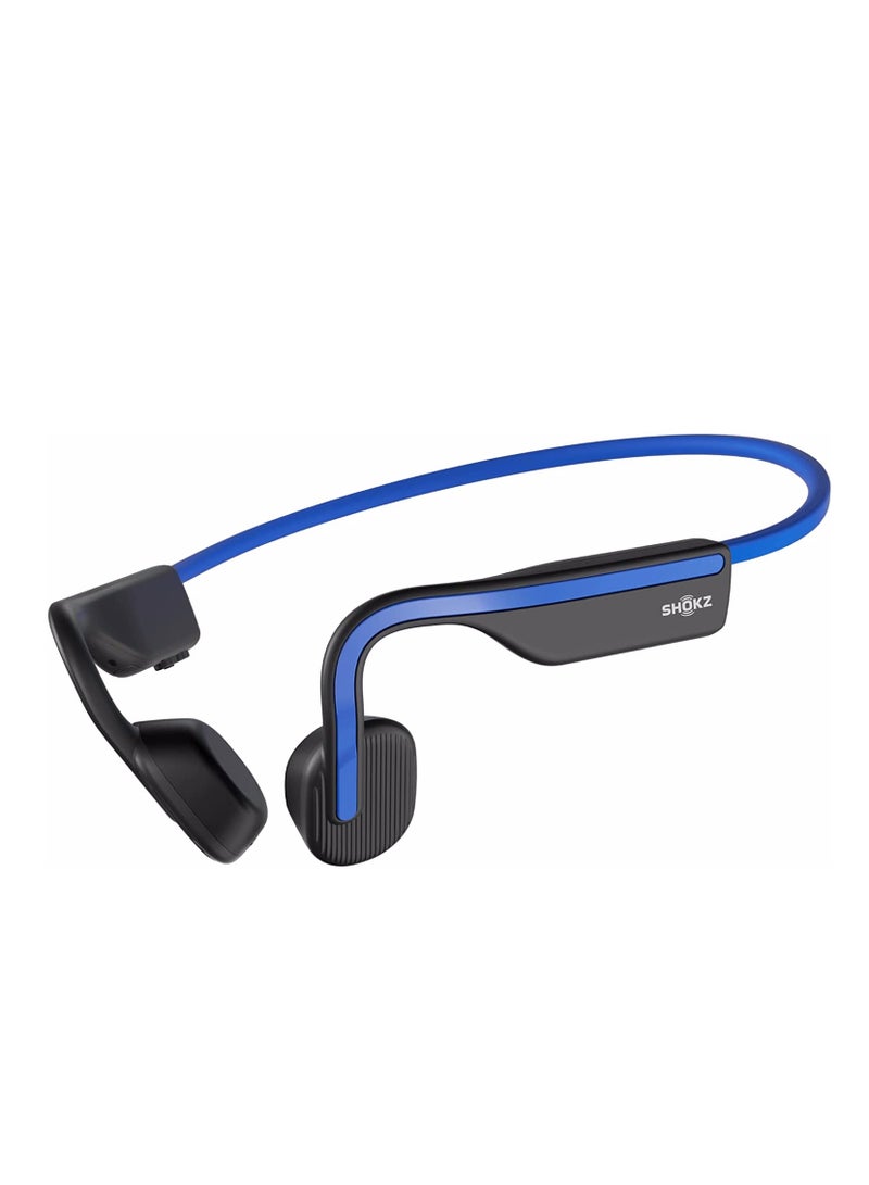 OpenMove Bluetooth Wireless Headphones with Mic Blue