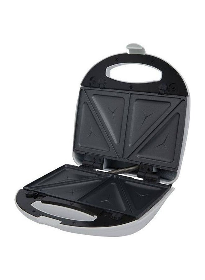 2-In-1 Sandwich Maker And Toaster 700 W SW-2004 Black/Silver