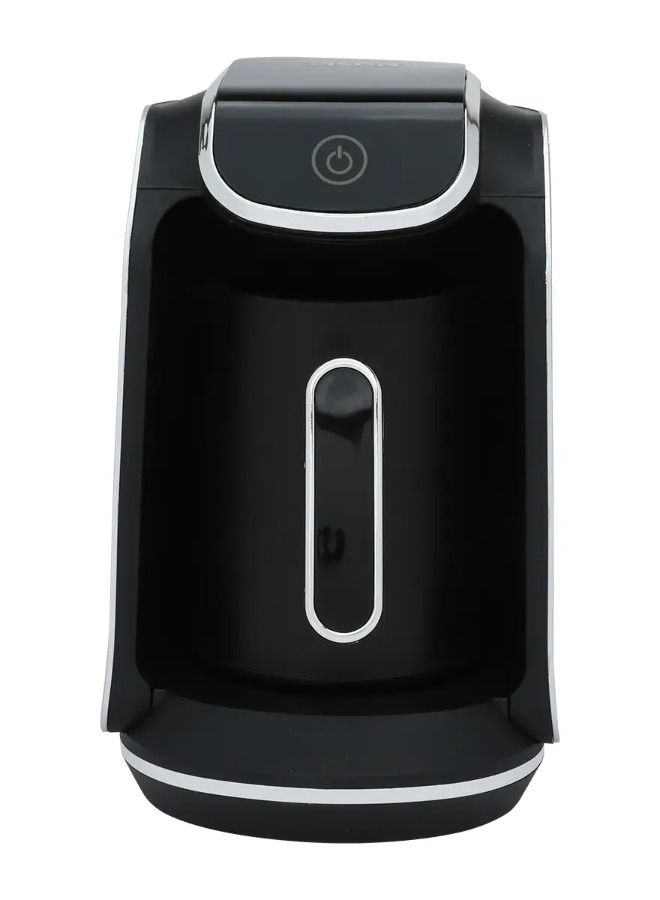 Edison Turkish Coffee Maker, 4 Cups, 400 Watts - Black Silver