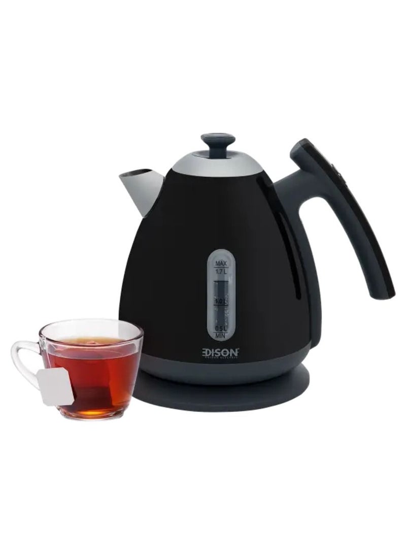 Edison digital kettle black 2200W 1.7L