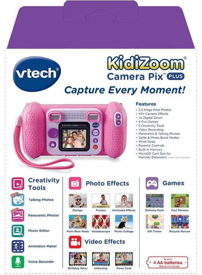 VTech KidiZoom Camera Pix Plus, Pink