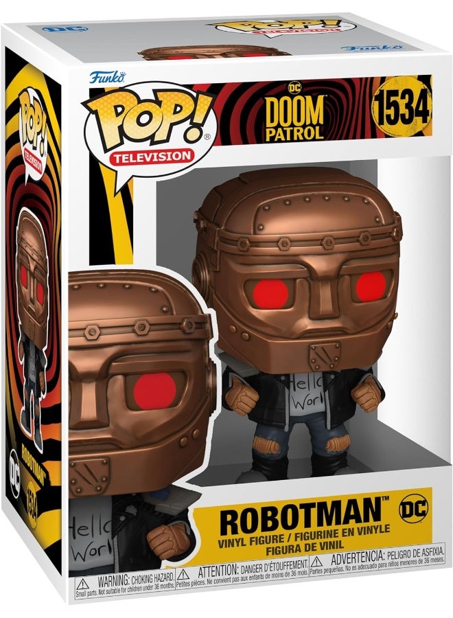 Funko POP! TV: Doom Patrol - Robotman - Vinyl Collectible Figure