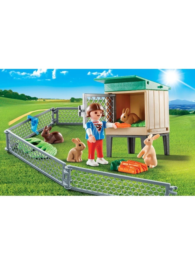 Playmobil Bunny Barn Carry Case Figure