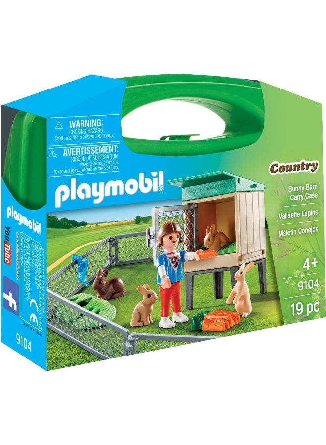 Playmobil Bunny Barn Carry Case Figure