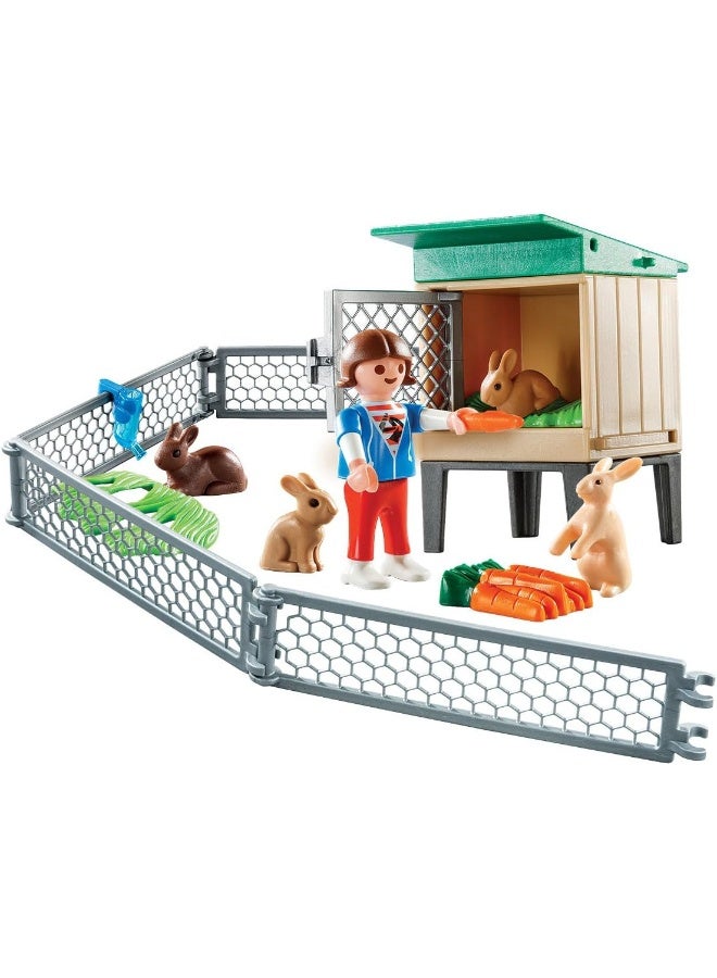 Playmobil Bunny Barn Carry Case Figure