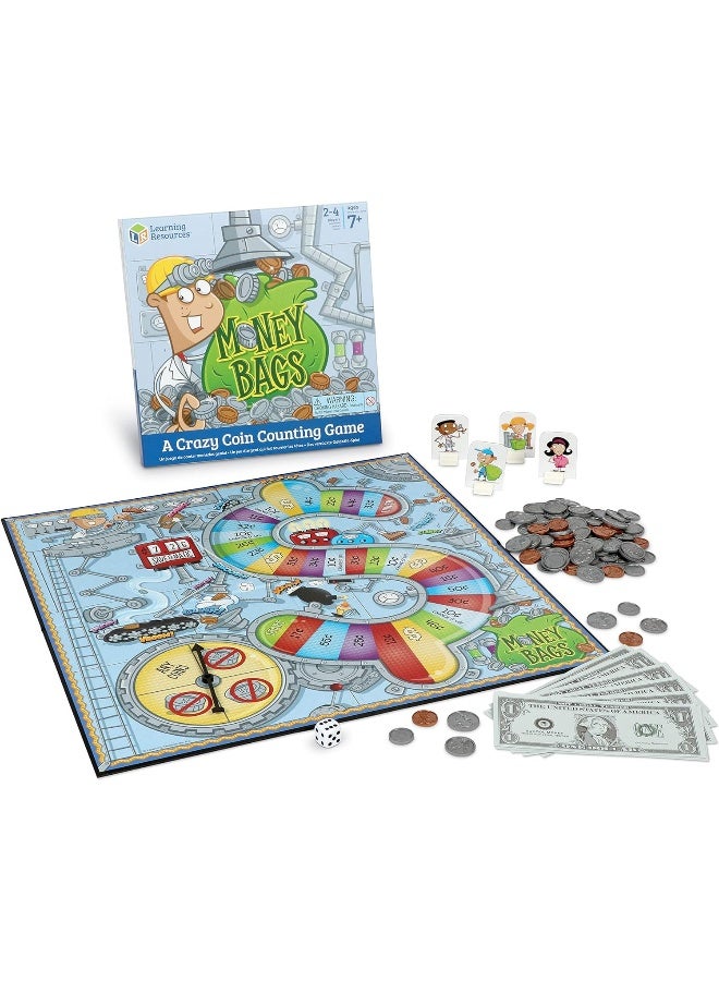 Learning Resources Money Bags Coin Value Game