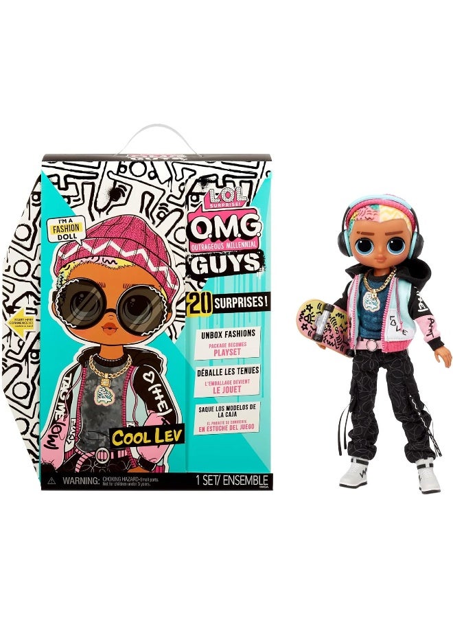 LOL Surprise OMG Guys COOL LEV Fashion Doll