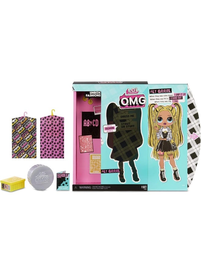 L.O.L. Surprise! O.M.G. Alt Grrrl Fashion Doll with 20 Surprises