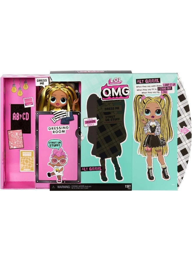 L.O.L. Surprise! O.M.G. Alt Grrrl Fashion Doll with 20 Surprises