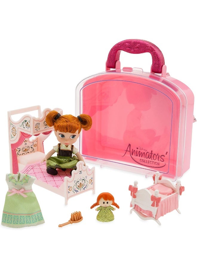 Disney Animators' Collection Anna Mini Doll Play Set