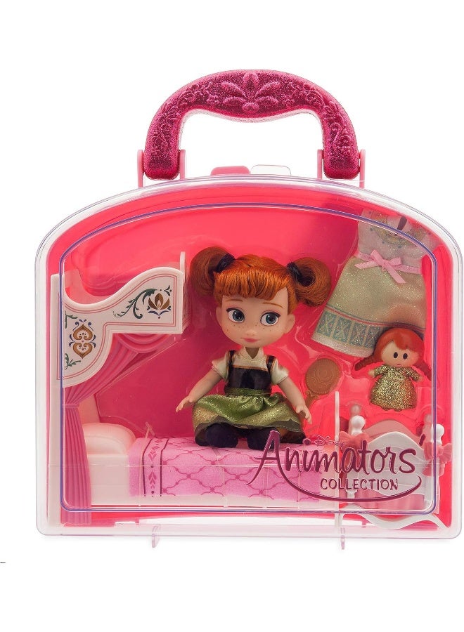 Disney Animators' Collection Anna Mini Doll Play Set