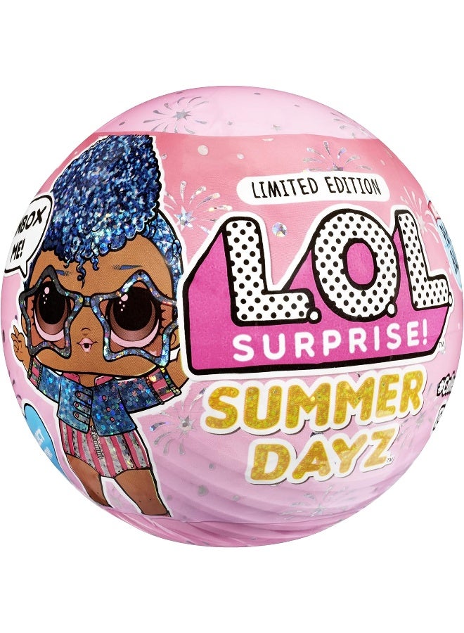 LOL Surprise Summer DayZ Independent Queen Doll with 7 Surprises, Summer DayZ Doll, Accessories, Limited Edition Doll, Collectible Doll, Paper Packaging