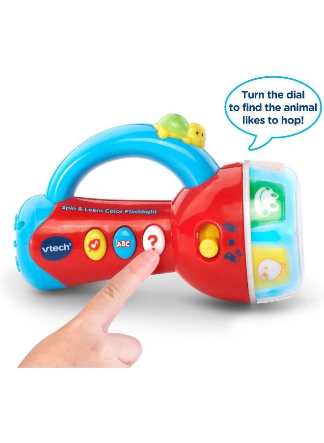 Vtech Spin & Learn Color Flashlight, Red