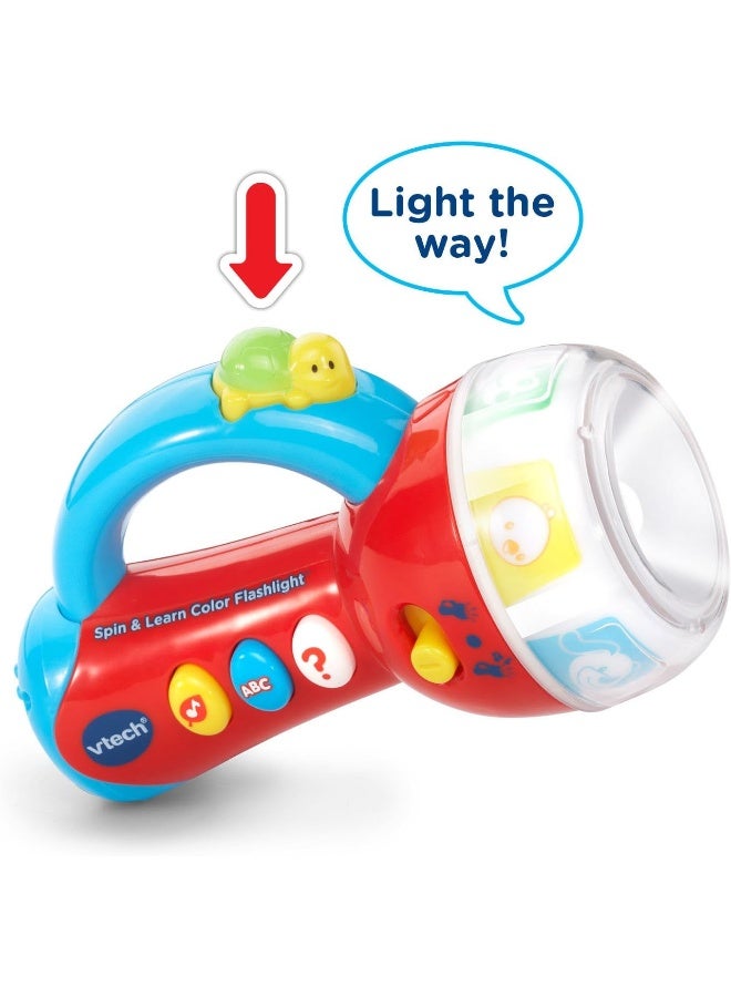 Vtech Spin & Learn Color Flashlight, Red