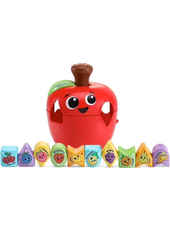 LeapFrog Spin and Change Apple Shape Sorter