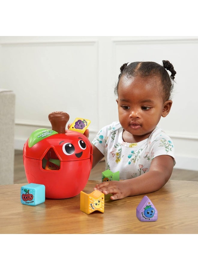 LeapFrog Spin and Change Apple Shape Sorter