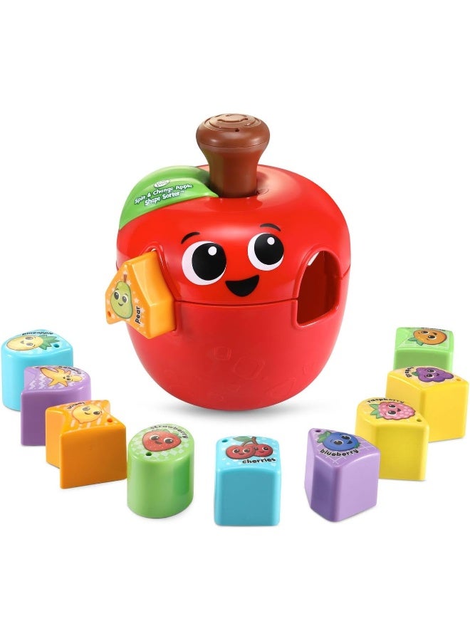 LeapFrog Spin and Change Apple Shape Sorter