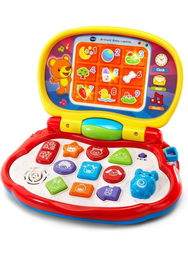 VTech Brilliant Baby Laptop, Red