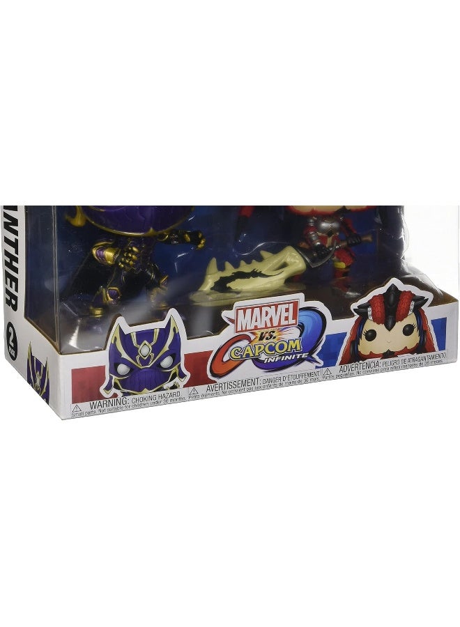 Funko Pop! Black Panther vs Monster Hunter (2-Bundle Pack), Action Figure