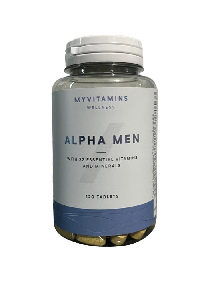 Alpha Men MultiVitamins 120 Tablets