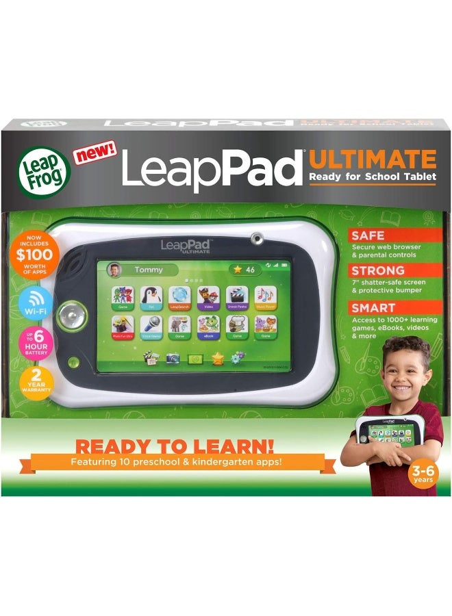 LeapFrog LeapPad Ultimate Ready for School Tablet, Green