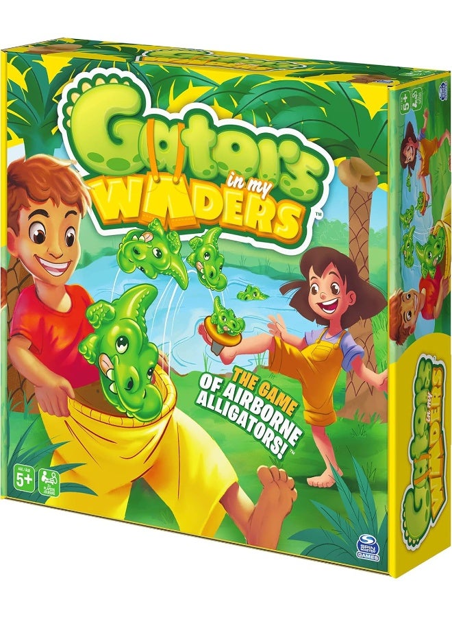 Gators in My Waders, Physical Activity Game, for Families and Kids Ages 5 and up