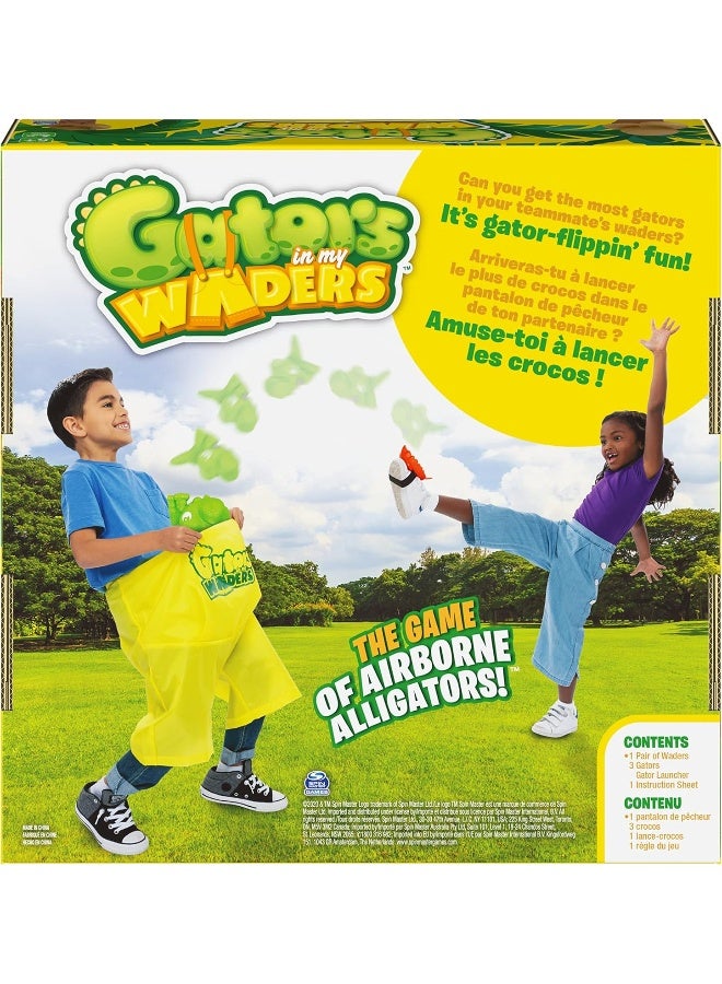 Gators in My Waders, Physical Activity Game, for Families and Kids Ages 5 and up