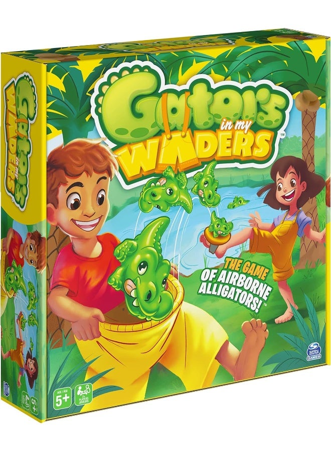 Gators in My Waders, Physical Activity Game, for Families and Kids Ages 5 and up