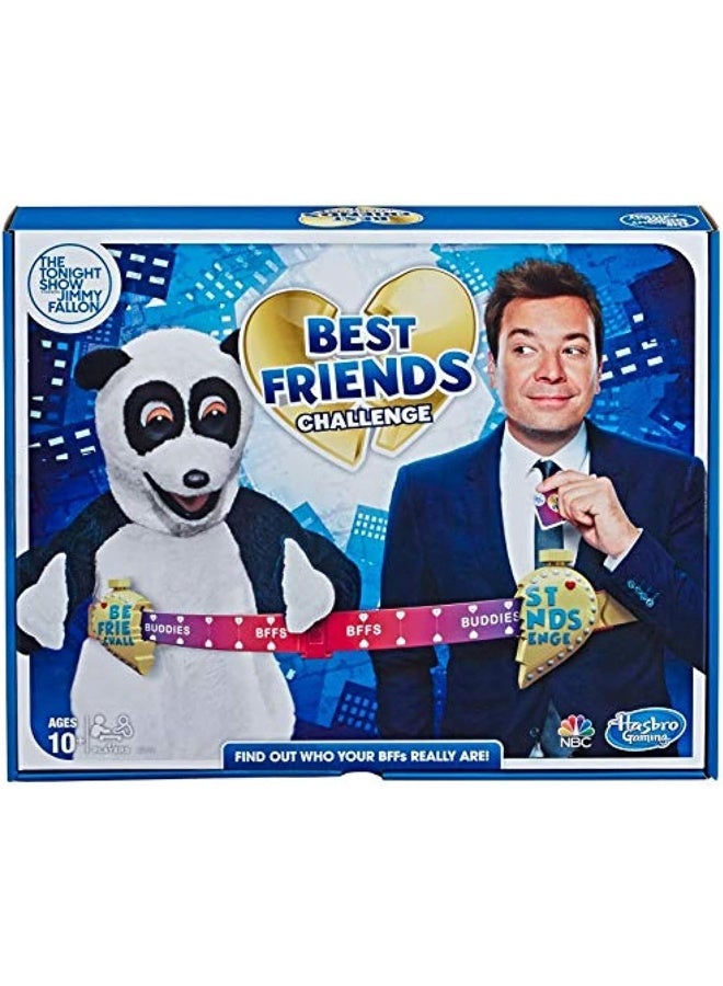 Hasbro Gaming The Tonight Show Starring Jimmy Fallon Best Friends Challenge Party Game for Teens & Adults