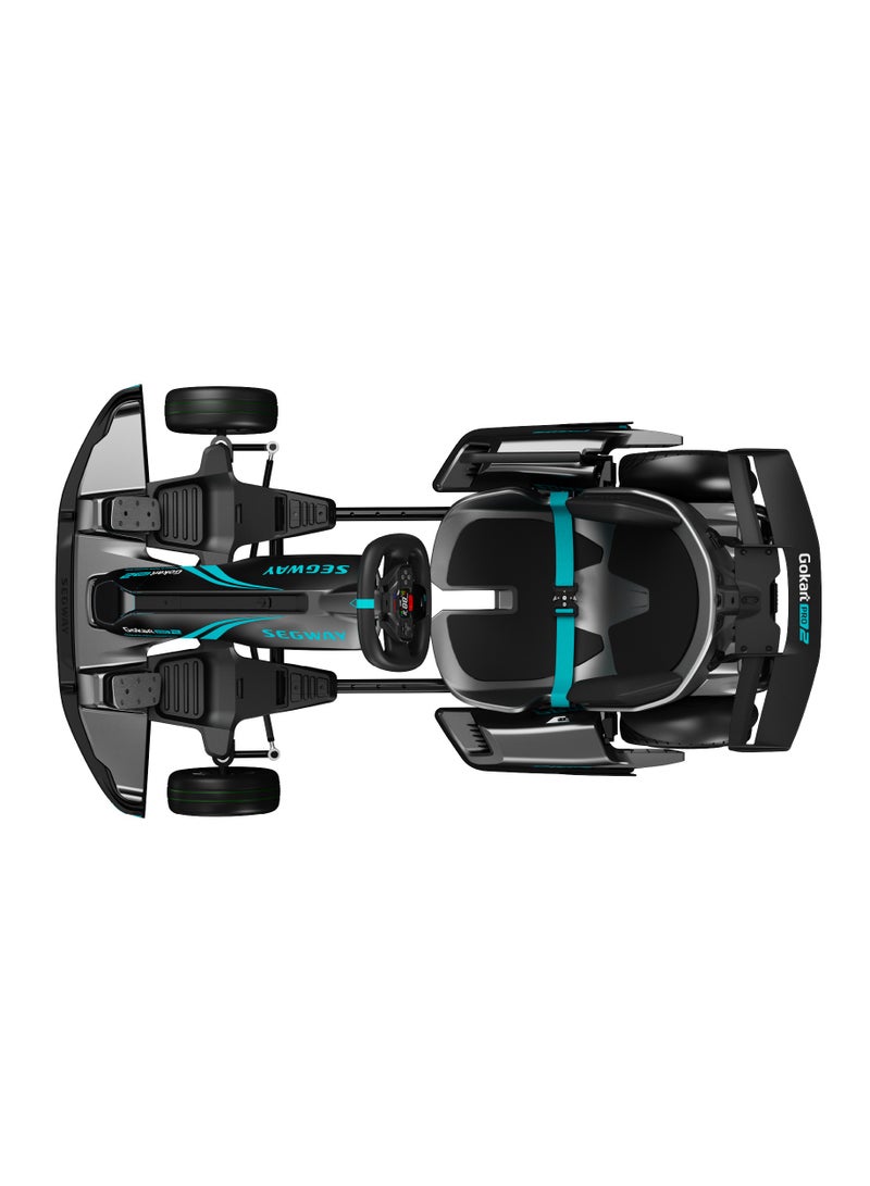 Segway Ninebot Gokart Pro 2 | 26.7 mph max speed | 15.5 Mi Typical Range | 4,800 W Max. Power | 15% Max Slope Max Speed | Self Balancing scooter | Indoor and Outdoor