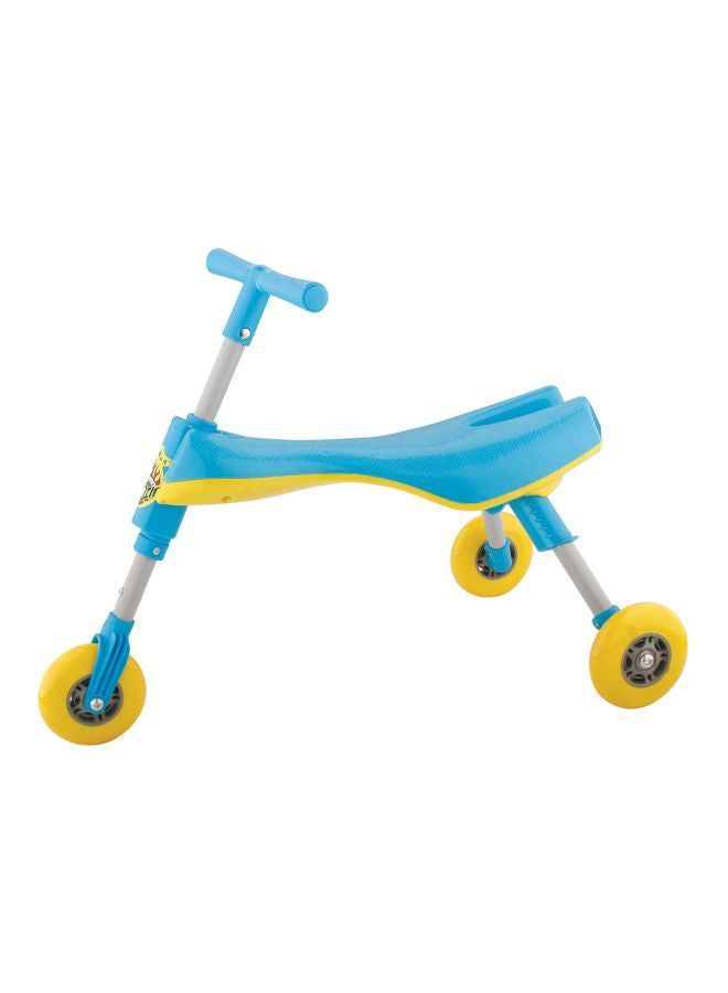 Foldable Glide Tricycle 68x46x42centimeter