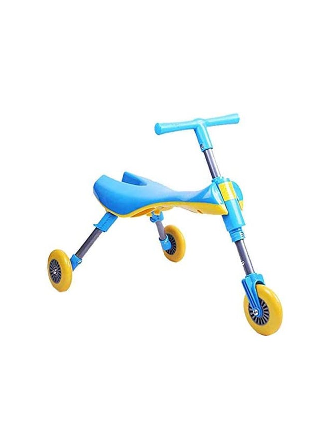 Foldable Glide Tricycle 68x46x42centimeter