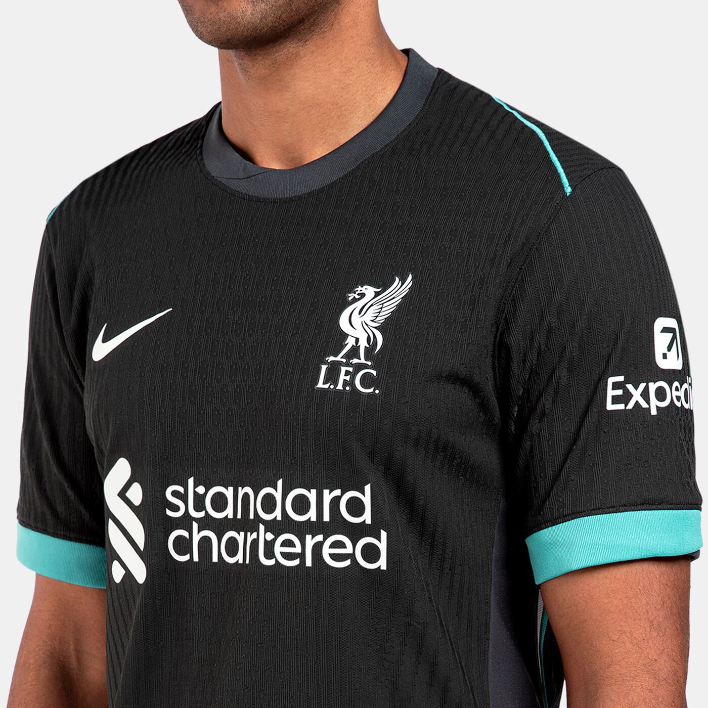 Men's Liverpool 24/25 Away Authentic Football Jersey