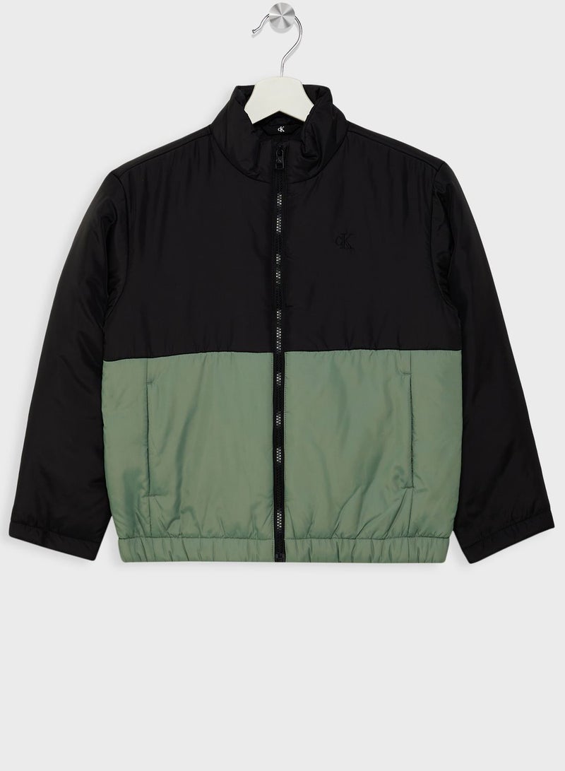 Youth Color Block Jacket