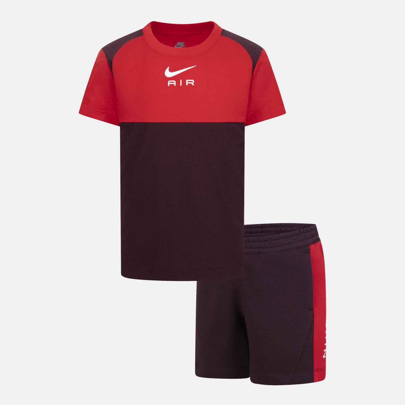 Kids' Air Fleece T-Shirt and Shorts Set