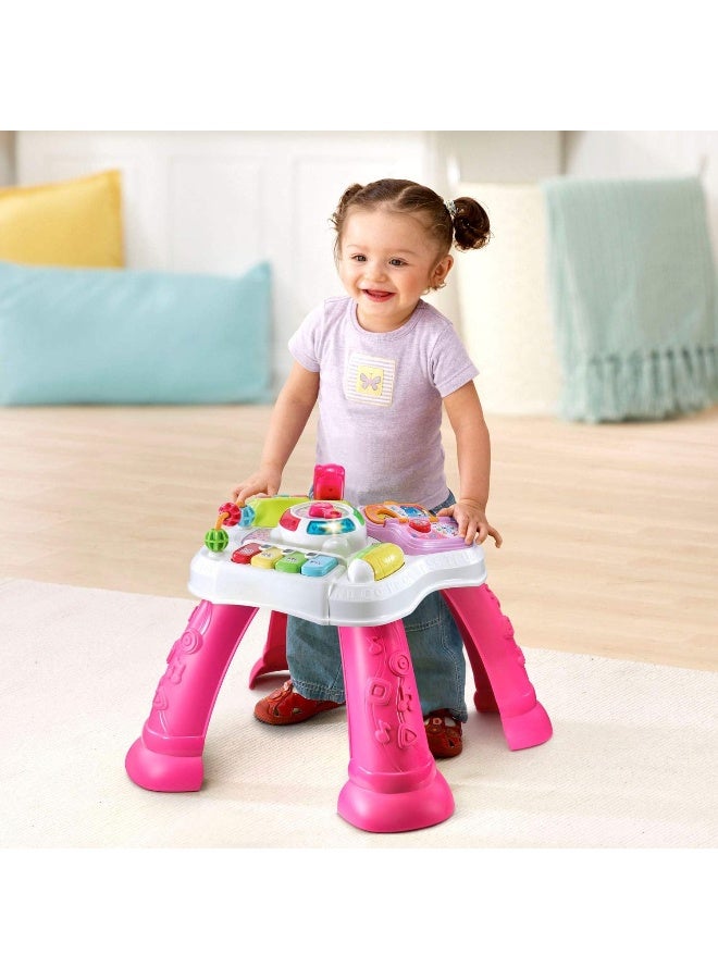 VTech Sit-To-Stand Learn & Discover Table, Pink