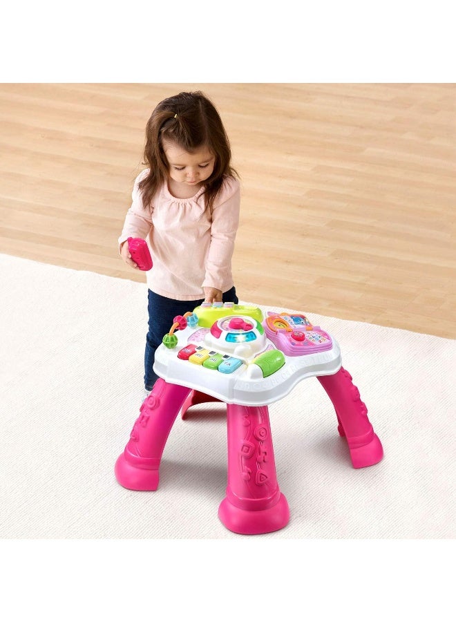 VTech Sit-To-Stand Learn & Discover Table, Pink