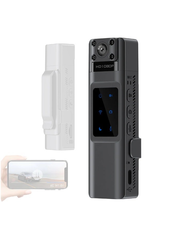 1080P HD WiFi Conference Recorder Pen with Law Enforcement and Sports Camera, Night Vision Capability