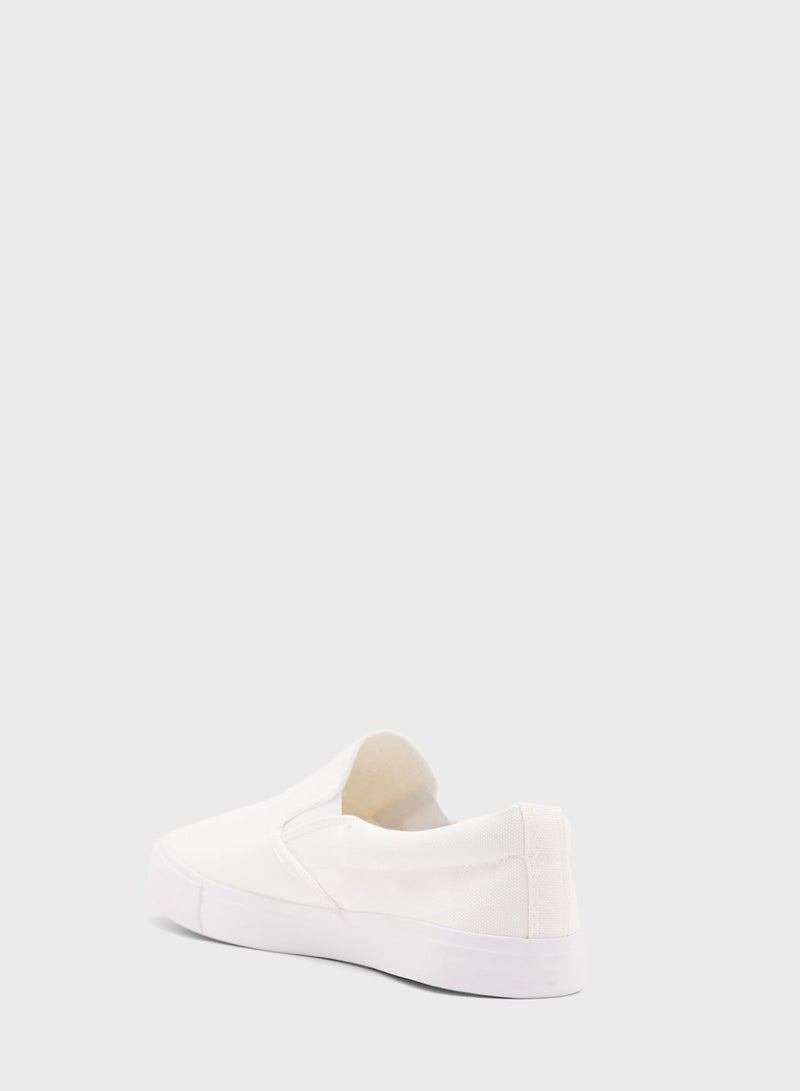 Casual Canvas Slip Ons