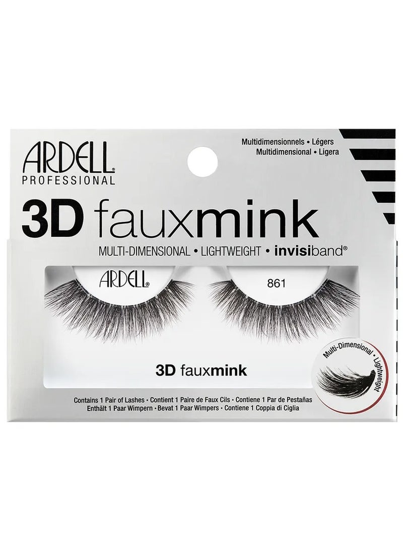 3D Faux Mink Strip Eyelash, 861