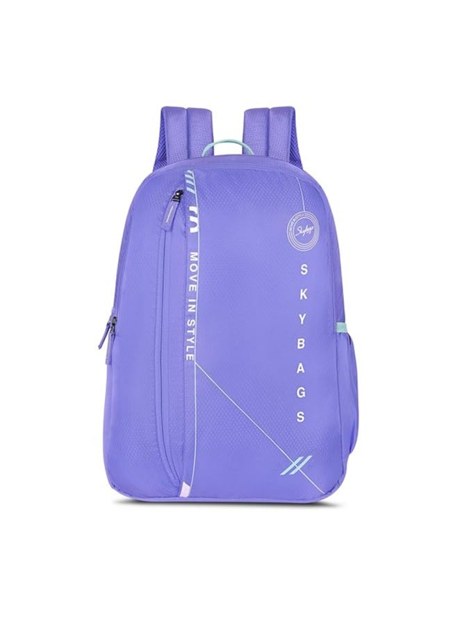 Skybags Casual Backpack 28L, 2 Main Compartments, Bottle Pocket, Front Pocket, Padded Shoulder Strap