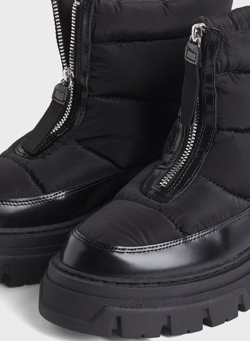 Warm-Lined Padded Boot