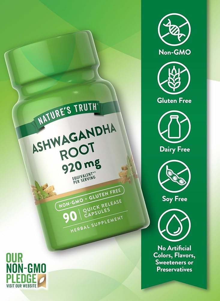 Ashwagandha Root 920mg 90 capsules