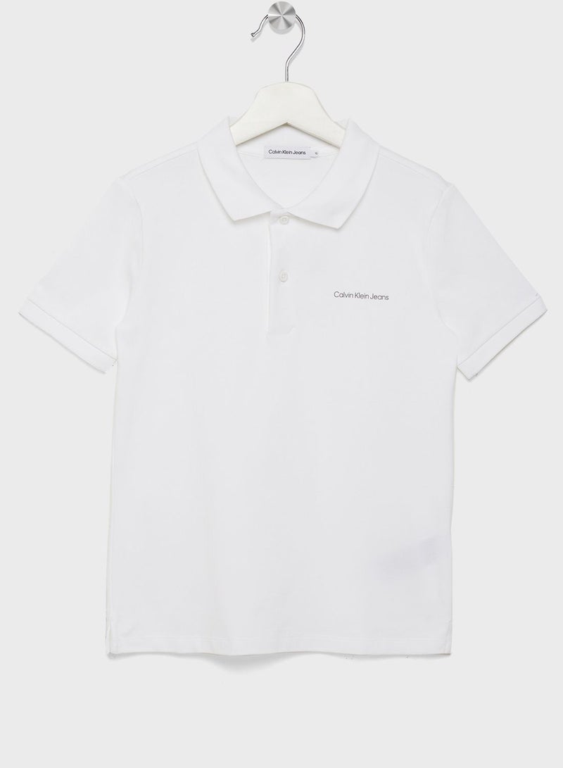 Youth Logo Polo